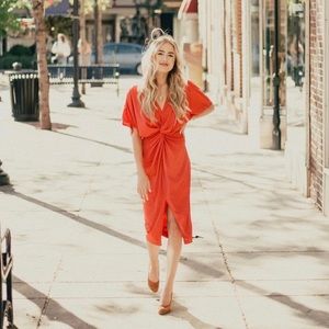 Red Dress - Waine  Boutique